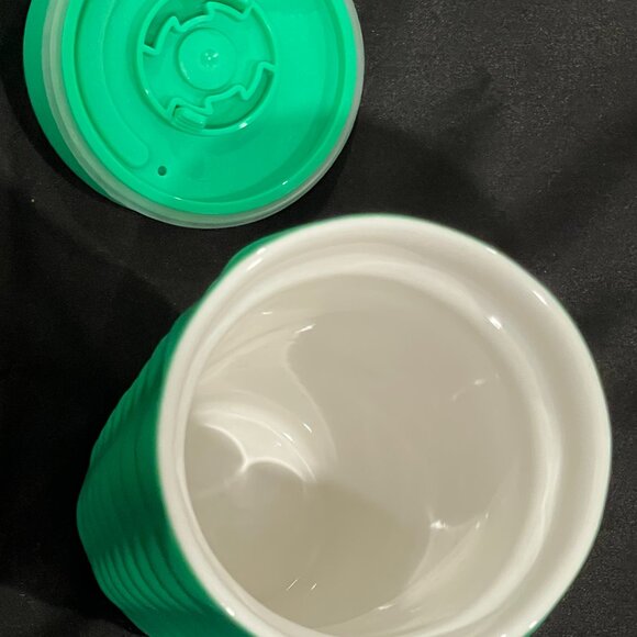 Starbucks Green Studded Ceramic 12 oz Tumbler - Picture 3 of 4